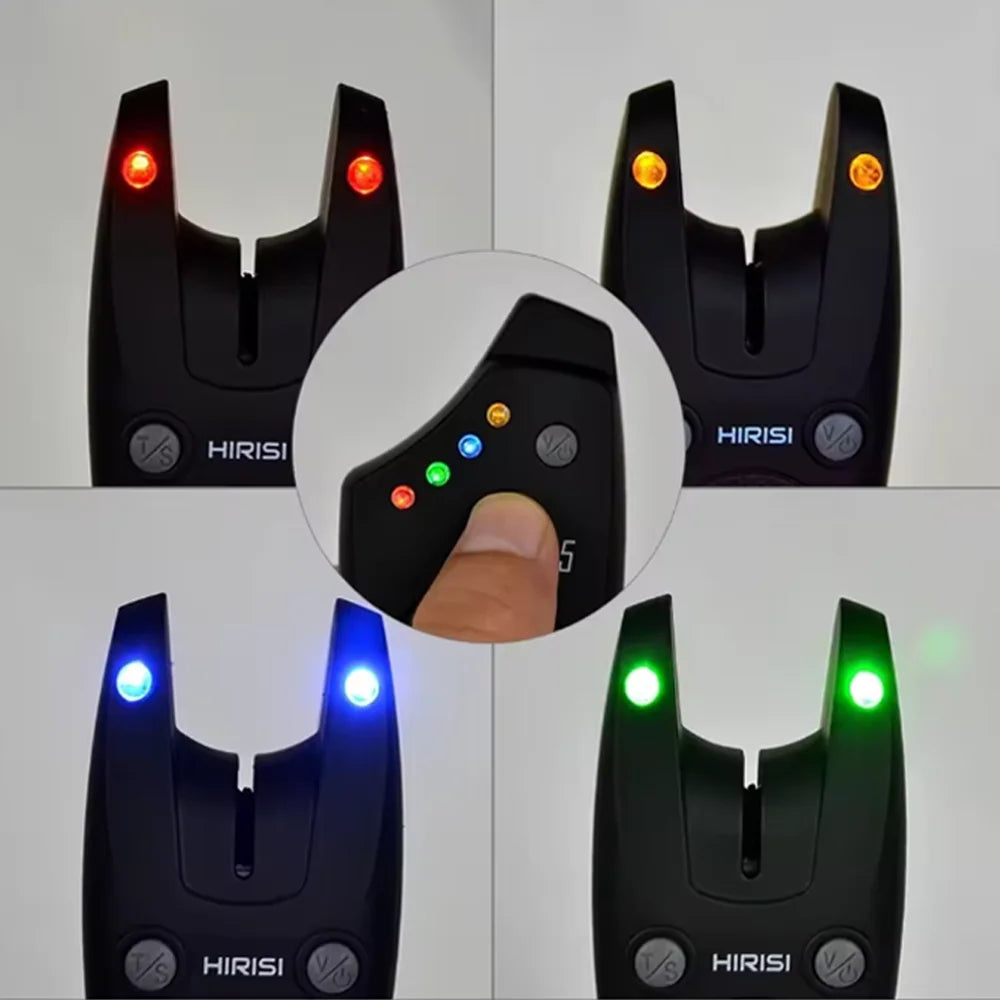 S5 Carp Fishing Bite Alarms Fishing Bite Indicator Waterproof Wireless Fishing Alarm Set Fishing Accessories