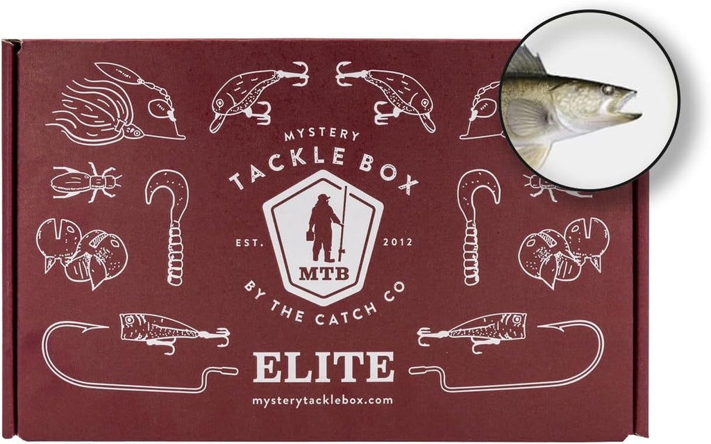 Mystery Tackle Box Elite Walleye Fishing Kit | Walleye Fishing | Freshwater Fishing | Jigs | Fishing Lures