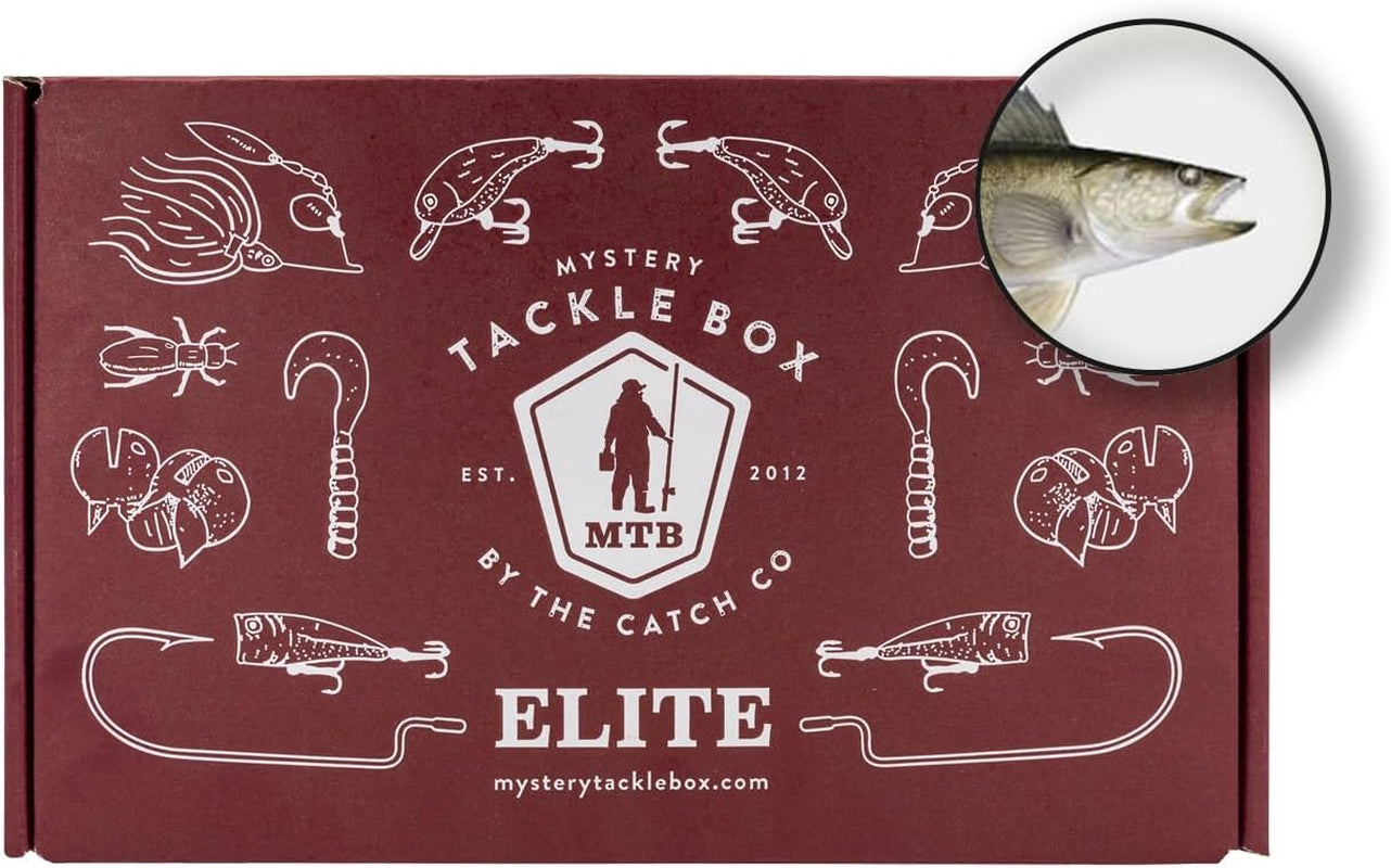 Mystery Tackle Box Elite Walleye Fishing Kit | Walleye Fishing | Freshwater Fishing | Jigs | Fishing Lures