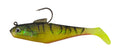 Powerbait Pre-Rigged Swim Shad Fishing Bait, Firetiger, 2In | 5Cm