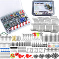 187/343Pcs Fishing Accessories Kit, Organized Fishing Tackle Box with Tackle Included, Fishing Hooks, Fishing Weights Sinkers, Fishing Gear and Equipment, Fishing Gift for Men