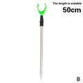 Adjustable Fishing Stand Telescopic Fishing Bankstick Extending Rod Rest Fishing Rod Bracket Fishing Rod for Winter Fishing